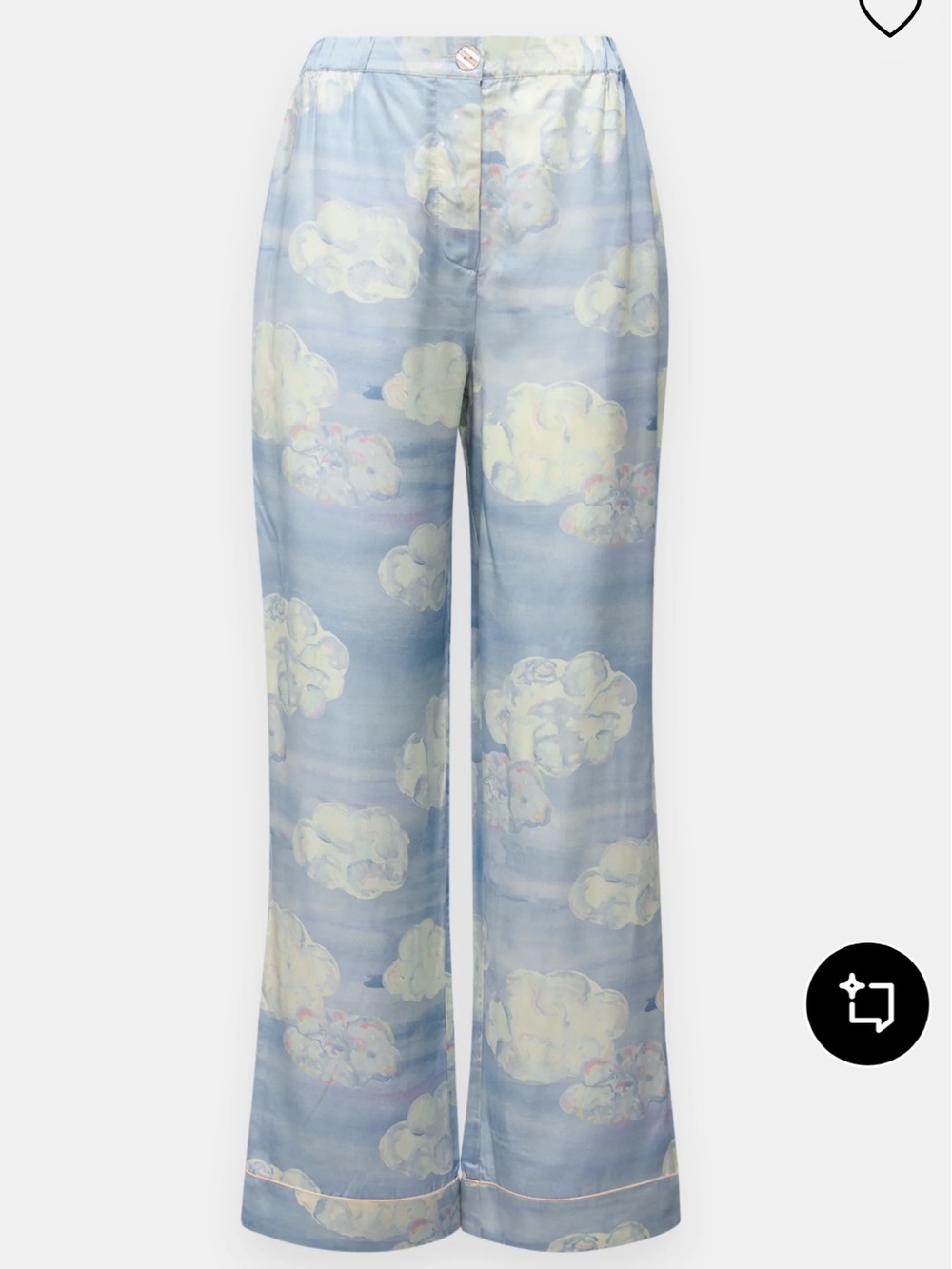 NWT Helmstedt 100% Silk Pants